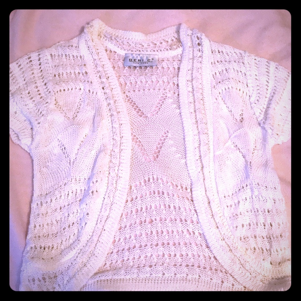White Cardigan